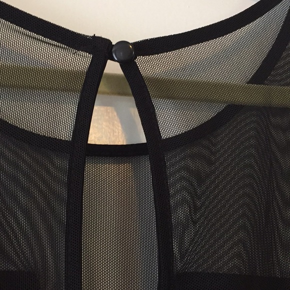 Lush Sheer Top Mini-Dress - Picture 6 of 7